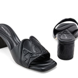 Alexander McQueen seal leather mules