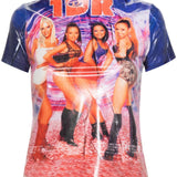 Diesel Multicolor Allover Graphic Print Tee