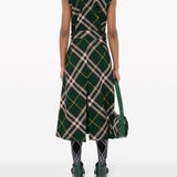 Burberry Nova Check Midi Dress