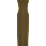 Saint Laurent Moss Green Dress