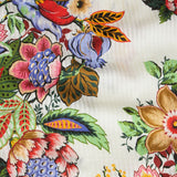 Etro White Multicolour Floral Blouse