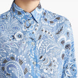 Etro Shirts Clear Blue