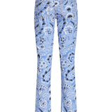Etro Cornflower Blue Bandana Jeans