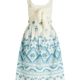 Etro Blue Broderie Anglaise Dress