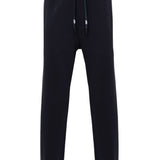 Autry Navy Logo Patch Sweatpants