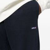 Autry Navy Logo Patch Sweatpants