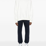 Autry Navy Logo Patch Sweatpants