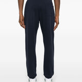 Autry Navy Logo Patch Sweatpants