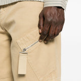 JACQUEMUS Beige Mid Rise Shorts
