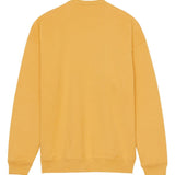 Saint Laurent Mustard Yellow Crew Neck Sweater