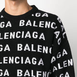 Balenciaga logo sweater