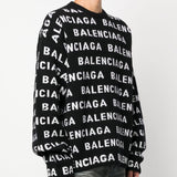 Balenciaga logo sweater