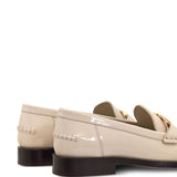 Ferragamo Gancini leather loafers