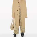 Burberry check-print tailored wool trousers