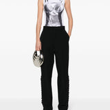 Jean Paul Gaultier Black Tailored Trousers
