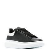 Alexander McQueen Black White Colour-Block Sneakers
