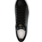 Alexander McQueen Black Leather Sneakers