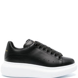 Alexander McQueen Black Leather Sneakers