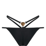 Versace Medusa-plaque strappy bikini bottoms