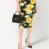 Dolce And Gabbana Black Leopard Handbag