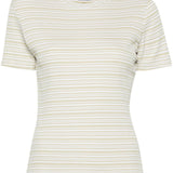 Filippa K Forest Green Striped Tee