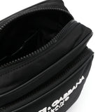 Dolce Gabbana Black Nylon Crossbody Bag