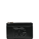Dolce Gabbana Black Zip Wallet