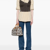 Vivienne Westwood Navy Pleated Trousers