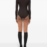 Maison Margiela Black High Neck Bodysuit