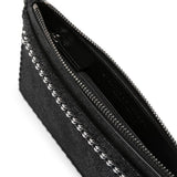 Stella McCartney Black Textured Wallet