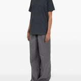 Maison Margiela Beluga Grey Logo Tee