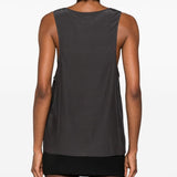Saint Laurent Dark Grey Henley Tank