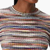Missoni Powder Pink Striped Knit Dress