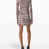 Missoni Powder Pink Striped Knit Dress