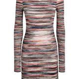 Missoni Powder Pink Striped Knit Dress