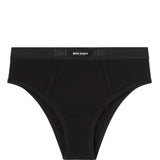 Palm Angels Black Applique Logo Underwear