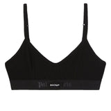Palm Angels Black Balconette Bra