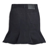 Marc Jacobs Black Flared Mini Skirt