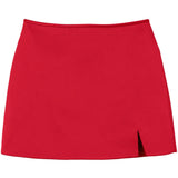 Marc Jacobs Crimson Bias Cut Skirt
