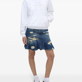 Marc Jacobs White Hooded Sweatshirt