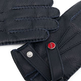 Kiton Gloves Blue