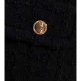Versace Heritage tweed mini shorts