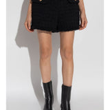 Versace Heritage tweed mini shorts