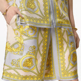 Versace La Coupe des Dieux silk shorts