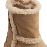 Tod's Kate suede and shearling ankle boots