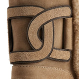 Tod's Kate suede and shearling ankle boots