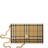 Burberry Beige Vintage Check Shoulder Bag