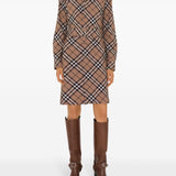 Burberry Checked shirt dress