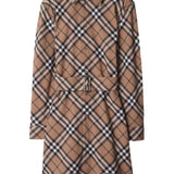 Burberry Checked shirt dress