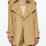 Burberry Beige Belted Trench Coat